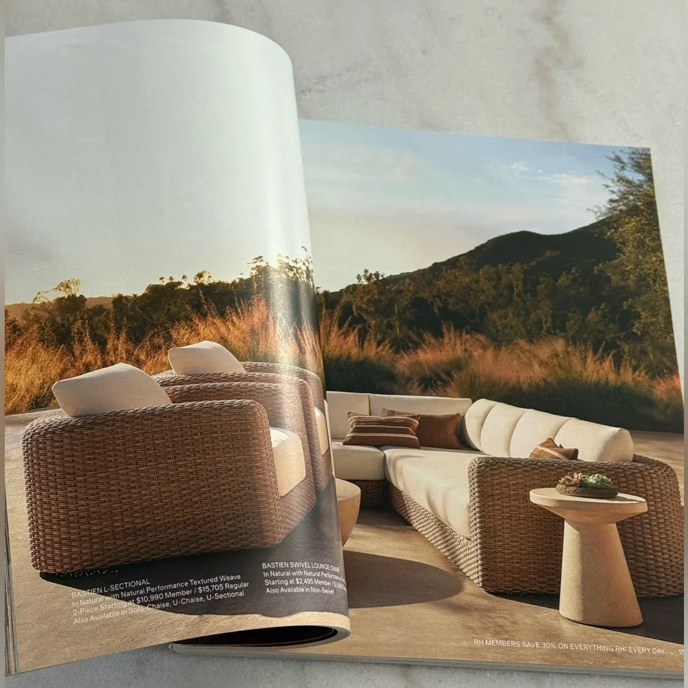 RH Restoration Hardware Magazine - 2026 Outdoor Catalog